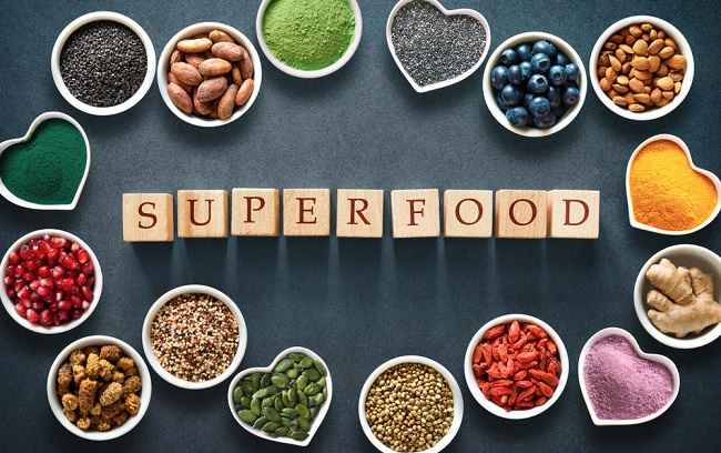 Notera, här är 10 listor över superfoods som är bra för hälsan