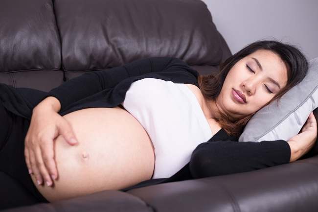 6 oro för gravida kvinnor i tredje trimestern
