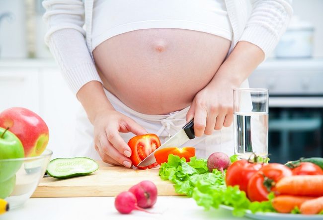 임산부를 위한 권장 식단